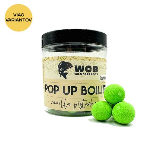 Pop Up Boilies Vanilka a pistácia - WCB 50g