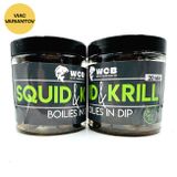 Dipované Boilies Squid&Krill WCB 240ml
